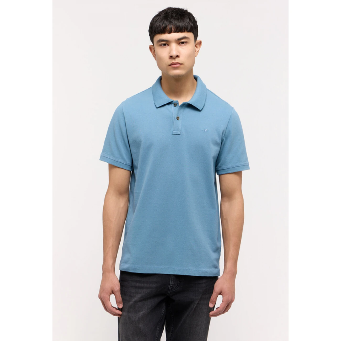 1015680-5181 Mustang galléros póló