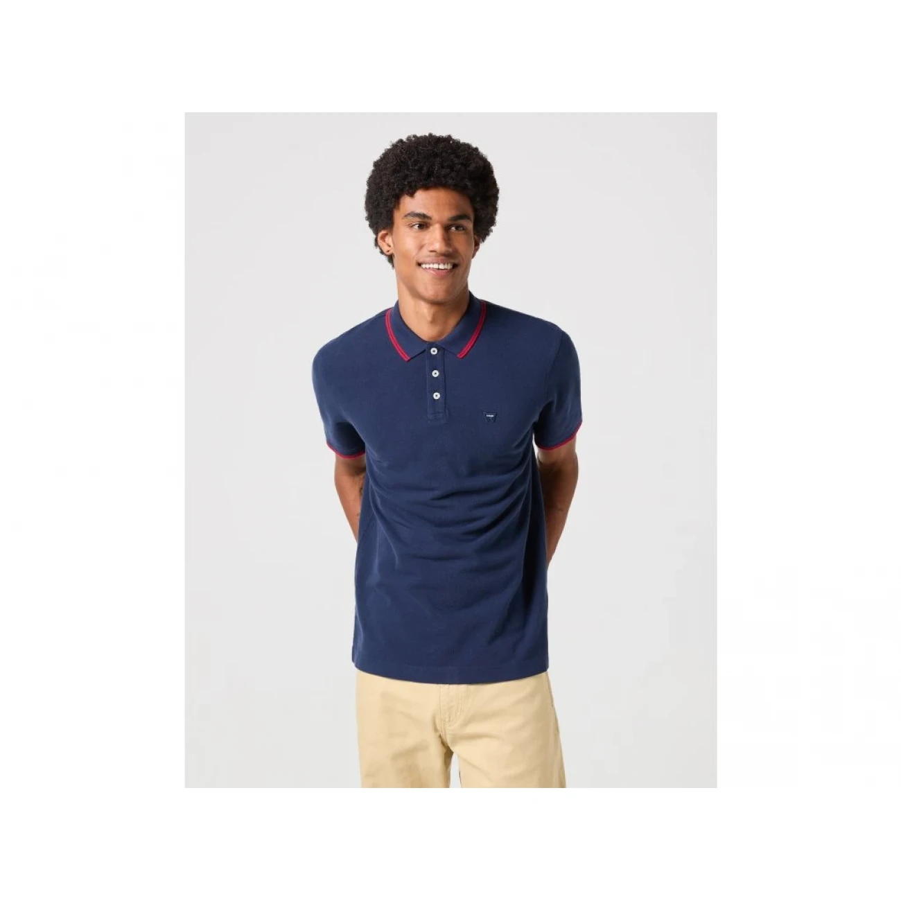 112350403 Wrangler galléros póló