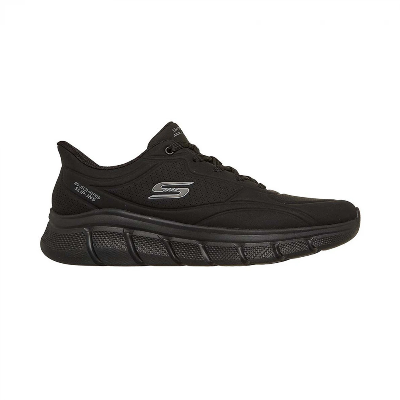 118116-BBK Skechers Bobs Sport B Flex Slip-ins