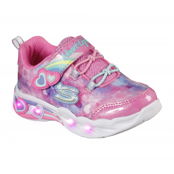 302663n-pklv Skechers Sweetheart Lights-Lovely Color