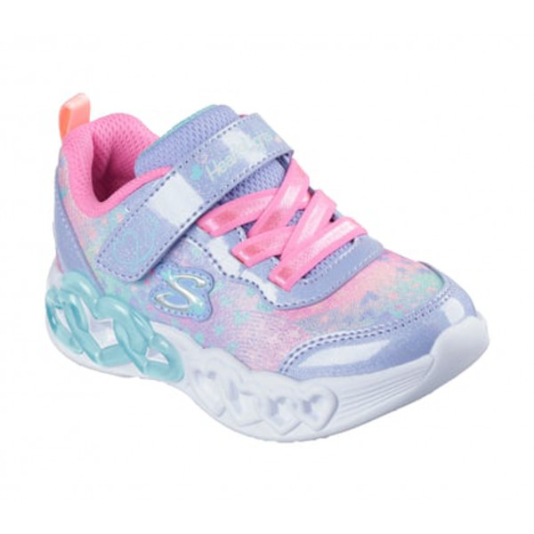 303261n-lvmt Skechers Infinite Heart Lights Heart Jewels