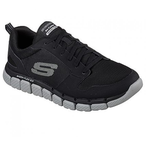 52618-bkgy Skechers-Flex 2.0