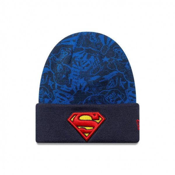 60691136 New Era Superman Youth DC kötött sapka
