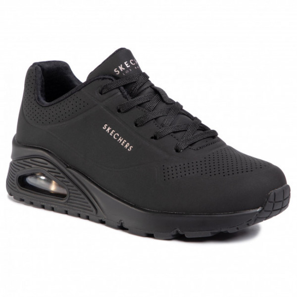 73690-bbk Skechers Uno Stand On Air