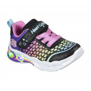 302312n-bkmt Skechers Sweetheart Lights-Lovely Color