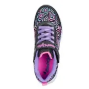 303257l-bkmt Skechers heart lights boogie love