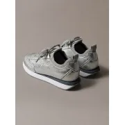 HW0HW03287PE6 Calvin Klein Metallic Ltr Runner Trainers