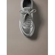 HW0HW03287PE6 Calvin Klein Metallic Ltr Runner Trainers