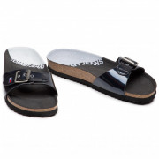 en0en01328-bds Tommy Hilfiger Iridescent Flat Mule