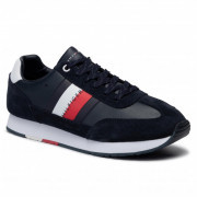 fm0fm02380-403 Tommy Hilfiger Corporate Leather Flagrunner