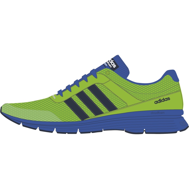 aw4445 Adidas Cloudfoam Vs City férfi futócipő